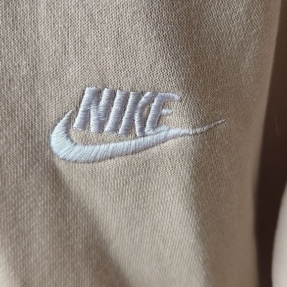 Nike Cream FLAW Hoodie Xl Kids Or Xxs Adult Swoosh Unisex Athletic As Is Top Boy - Picture 3 of 16